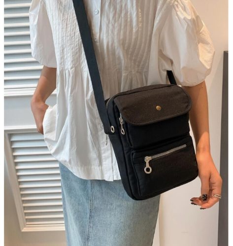 Modische Mini Trendy Square Bag (Schwarz)