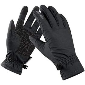   Naturehike Winter wasserdichte warme Touchscreen-Skihandschuhe XL (Schwarz)