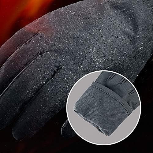 Naturehike Winter wasserdichte warme Touchscreen-Skihandschuhe XL (Schwarz)