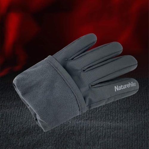 Naturehike Winter wasserdichte warme Touchscreen-Skihandschuhe L (Grau)