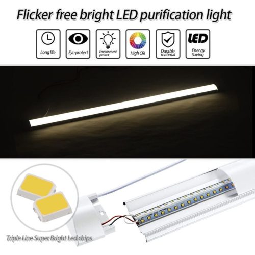 Röhren-LED-Lampe 4 Stück 120 cm 40 W