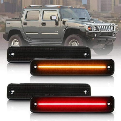Seitenpositionsanzeiger und Fahrtrichtungsanzeiger, 2Stück für Hummer H2 (2003–2009).