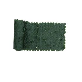   Grüne künstliche Pflanzenwand aus Efeublättern, 300 x 50 cm