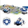 Ferngesteuertes Autospielzeug aus weichem Material für Babys mit Spielmatte (Polizeiauto)