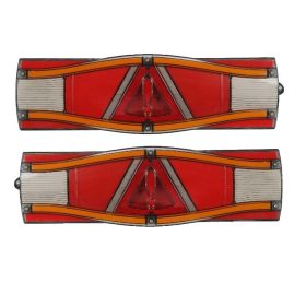   Dynamische LED-Hinterrad-Bremsleuchte, Rückfahranzeige, 24 V, 2Stk