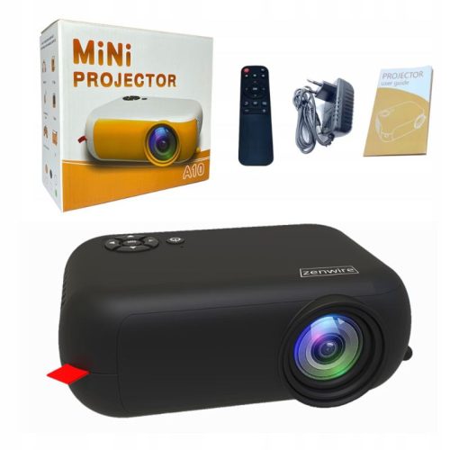 Mini-Projektor A10 - Schwarz