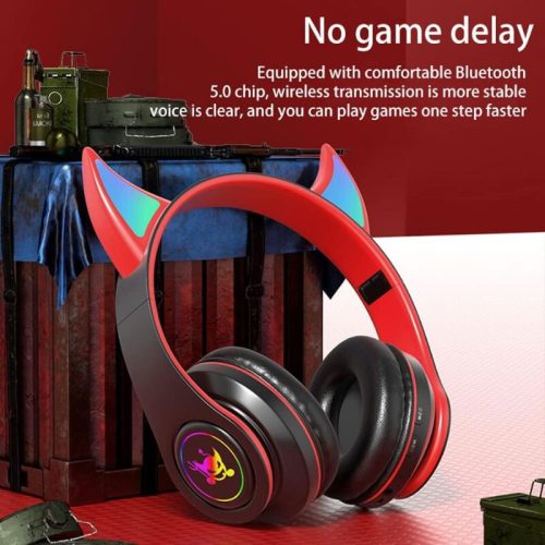 Goodbuy Devil Wireless-Kopfhörer (Rot)