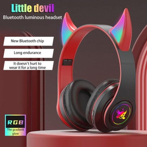 Goodbuy Devil Wireless-Kopfhörer (Rot)