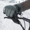 Sefzone Touchscreen-Skihandschuhe für Herren/Damen L (Graublau)