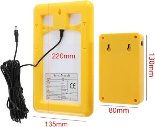 Solarpanel mit Steuerkabel 7V 3W
