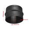 Rohrverbinder 75mm Caberre für Standheizung (Schwarz)