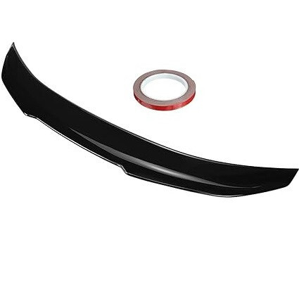 PSM Style Heckspoilerflügel-Lippenzusatz für BMW. (Glänzend schwarz)