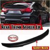 PSM Style Heckspoilerflügel-Lippenzusatz für BMW. (Glänzend schwarz)