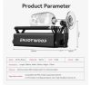 ENJOYWOOD R3 PRO Drehwalze, abnehmbares Stützmodul