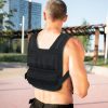 Verstellbare Gewichtsweste 10 kg – mit abnehmbaren Gewichten, für Bodyweight-Training und Fitness