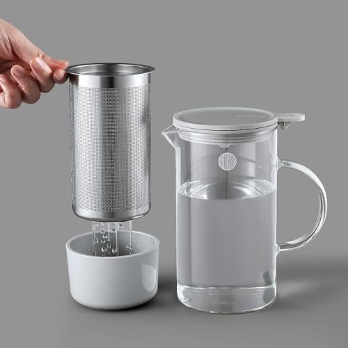 Buydeem CD2002 Teekanne Glas 800 ml