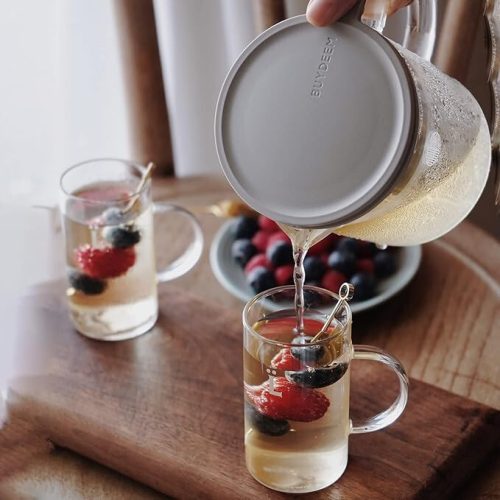 Buydeem CD2001 Teekanne aus Glas, 500 ml