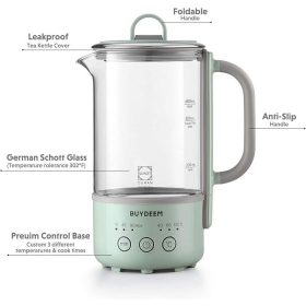 Buydeem K314 Mini-Wasserkocher 0, 7l (grün)