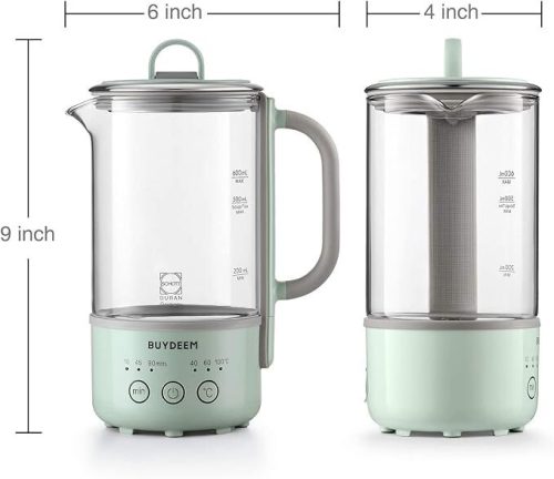 Buydeem K314 Mini-Wasserkocher 0, 7l (grün)