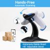 Tera HW0002 2D-Kabelloser Barcode-Scanner – mit Bluetooth, 2,4G und USB-Konnektivität