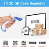 Tera HW0002 2D-Kabelloser Barcode-Scanner – mit Bluetooth, 2,4G und USB-Konnektivität