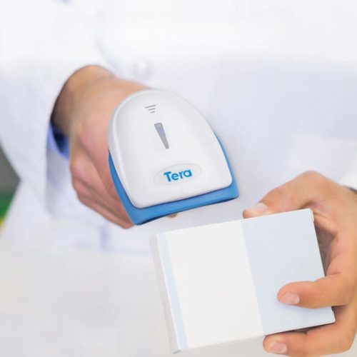 Tera HW0002 2D-Kabelloser Barcode-Scanner – mit Bluetooth, 2,4G und USB-Konnektivität