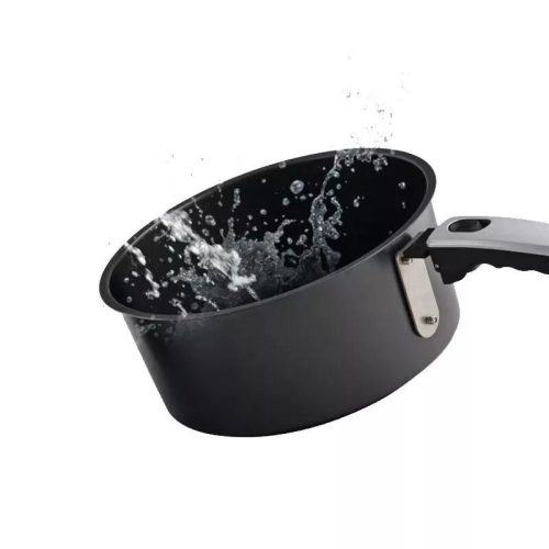 Nineshield Konvektionsofen mit rotierender Klinge, Airfryer, 8l, 1500 W, schwarz