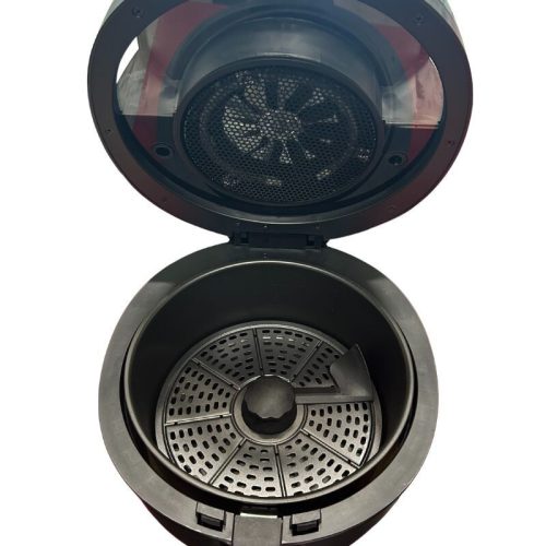 Nineshield Konvektionsofen mit rotierender Klinge, Airfryer, 8l, 1500 W, schwarz