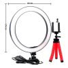MakeUp&Liven LED-Ringlicht mit Ständer (25 cm)