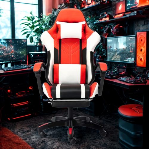 Pinker Gamer-Stuhl von Ofcasa