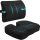 Blux Memory Foam Sitzkissen und Lordosenstütze Set – Ergonomischer Komfort für Zuhause, Büro und Auto – Schwarz