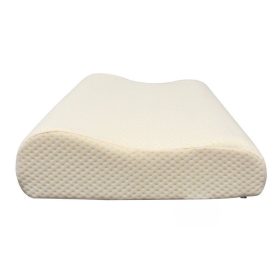   Blux Kényelmes Memóriahabos Párna Mosható Huzattal – 50×30×10/7 cm - Fehér