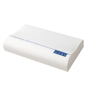   Blux Ergonomisches Nackenkissen aus Memory-Schaum – Für erholsamen und bequemen Schlaf – Weiß