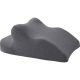 Blux Memory Foam Multifunktions-Stützkissen – Zur Rückenunterstützung, Entspannung und Verwendung auf dem Bauch (65×46×26 cm, Dunkelgrau)