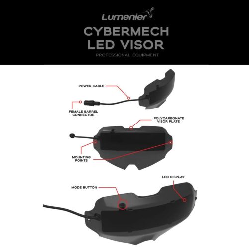 Lumenier CYBERMECH LED-Stirnlampe für DJI FPV V1- und V2-Brillen
