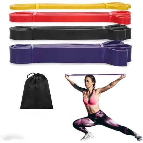 Strengthentics Premium Klimmzugbänder - 4 Stück
