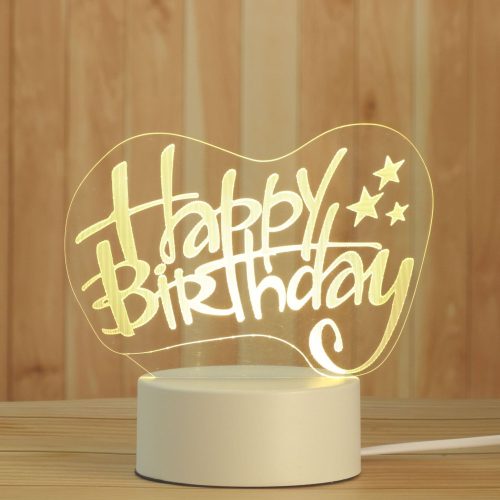 DreamLED Happy Birthday dekorative LED-Lampe