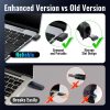 Tera 5100 Laser 1D Kabelloser Barcodescanner – USB, große Reichweite, robustes Design – Schwarz