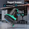 Tera 5100 Kabelloser Laser-1D-Barcodescanner mit USB-Anschluss und IP54-Schutz - Mintgrün