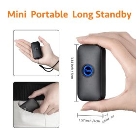   Tera 5200C Mini-Laser-1D-Bluetooth-Barcodescanner – Kabellose, USB- und 2,4-GHz-Verbindung, große Reichweite und Speicherkapazität