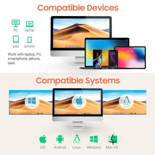 Tera 5200C Mini-Laser-1D-Bluetooth-Barcodescanner – Kabellose, USB- und 2,4-GHz-Verbindung, große Reichweite und Speicherkapazität