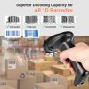 Tera 6100 kabelloser 1D-Laser-Barcodescanner mit USB-Ladestation, 300 Scans/Sek., 100 m Reichweite