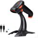 Tera 8200 Kabelloser 1D-Barcodescanner mit Ständer – 2,4-GHz- und USB-Anschluss, 2500-Pixel-Auflösung, schnelles und präzises Scannen