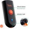 Tera Mini Tragbarer 1D-CCD-Barcodescanner – Bluetooth-, 2,4-GHz-Funk- und USB-Anschluss