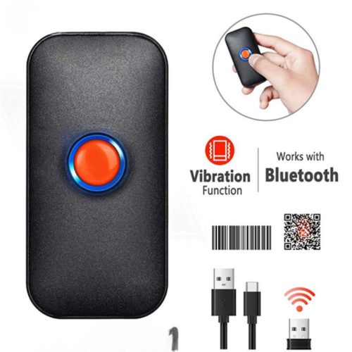 Tera 1100 Tragbarer Barcode-Scanner – 1D/2D, QR-Code, USB, Bluetooth, kabellos