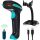 Tera T5100 2D Kabelloser Barcode-Scanner mit Halterung – Hellblau