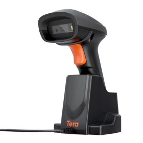   Tera HW0007-BT 1D - 2D Kabelloser Barcodescanner – Hohe Auflösung, große Reichweite