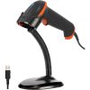 Tera L5100Y-Z USB-Laser-1D-Barcodescanner mit Ständer – IP65 staub-, stoß- und wasserfest