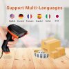 Tera L5100Y-Z USB-Laser-1D-Barcodescanner mit Ständer – IP65 staub-, stoß- und wasserfest