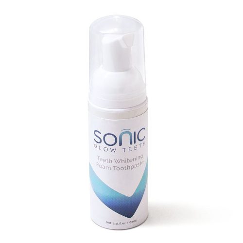 SonicGlow Teeth Whitening Foam – Fluoridfreie, sanfte Aufhellung empfindlicher Zähne